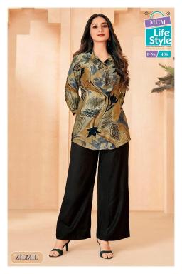 MCM zilmil vol-4 liva fancy coord set  Wholesale kurti suppliers in Hyderabad