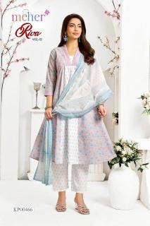 Meher riva vol 2 Fancy kurti wholesale in Kolkata