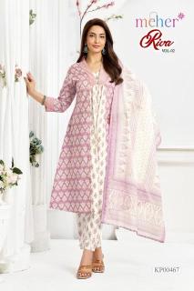 Meher riva vol 2 Fancy kurti wholesale in Kolkata