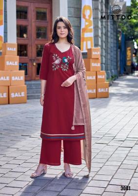Mittoo resham Kurti manufacturers Surat