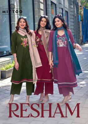 Mittoo resham Kurti manufacturers Surat