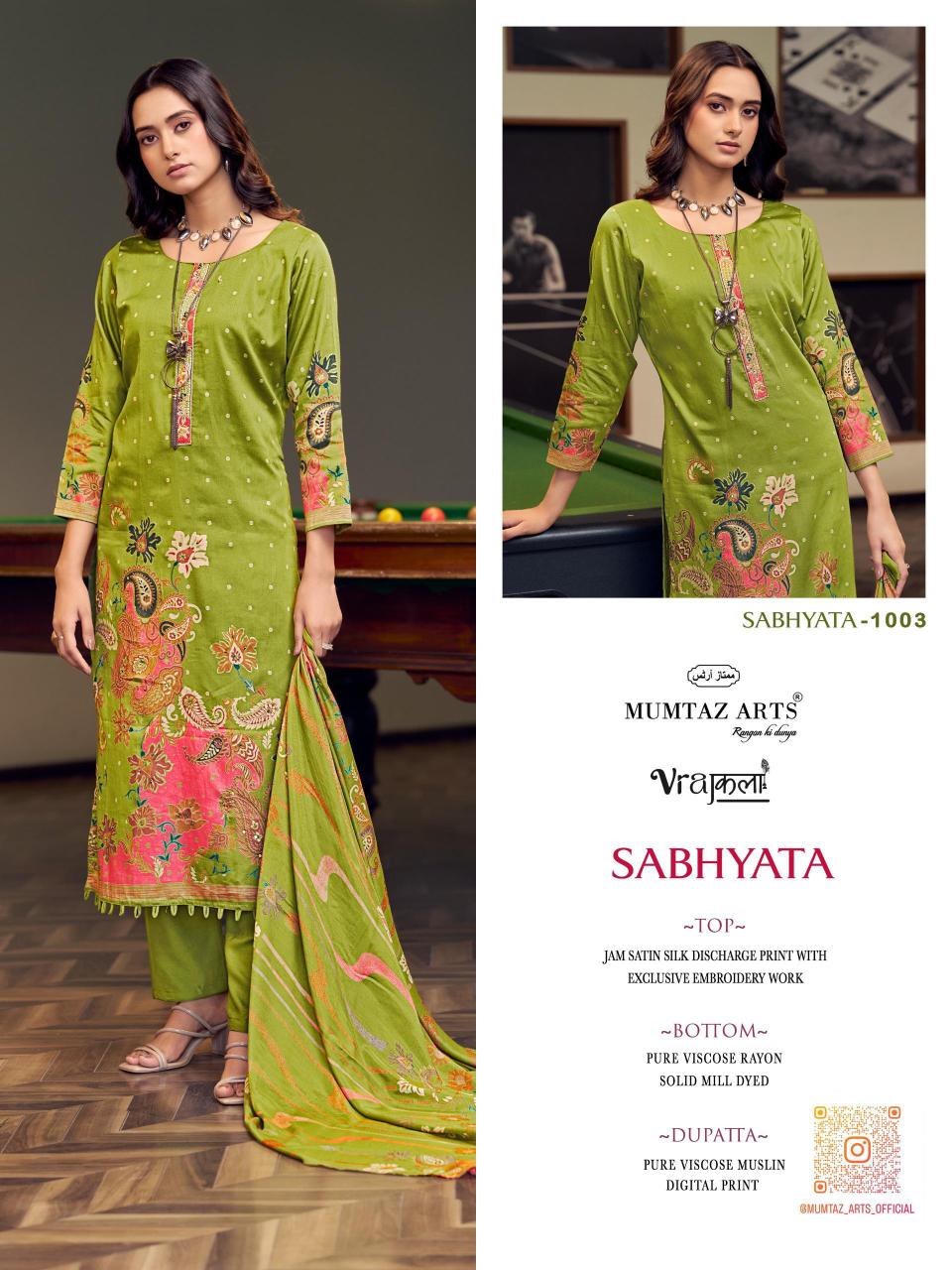 Mumtaz Arts Sabhyata Salwar kameez wholesale market