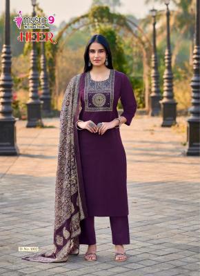 Mystic9 heer vol 1 Wholesale kurti market in Ahmedabad