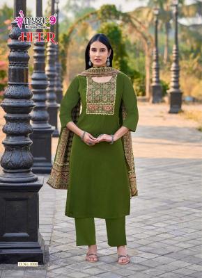 Mystic9 heer vol 1 Wholesale kurti market in Ahmedabad