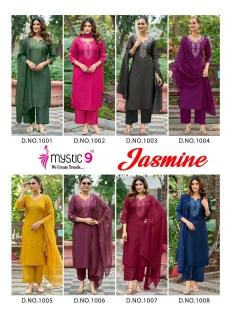 Mystic9 jasmine vol 1 Kurti exporters in Mumbai