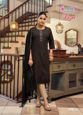 Mystic9 liza vol 5 Party wear kurtis wholesale