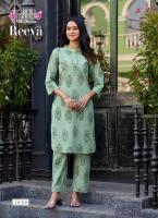 Mystic9 reeva vol 1 co ord Designer kurtis at wholesale price in Mumbai