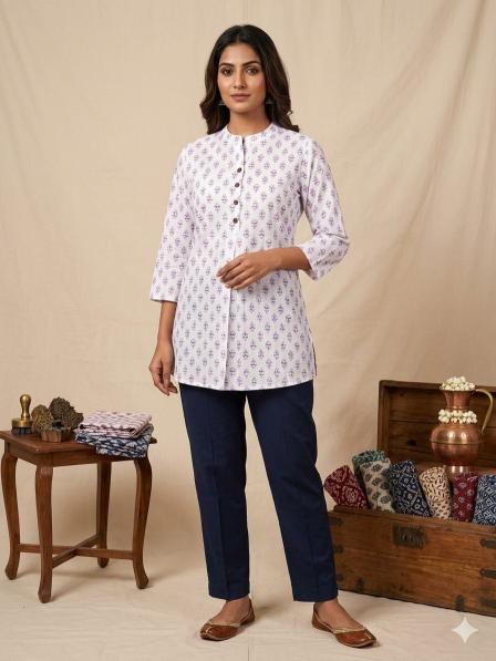 Naisha Short Kurti Vol 1 Surat cotton kurtis wholesale