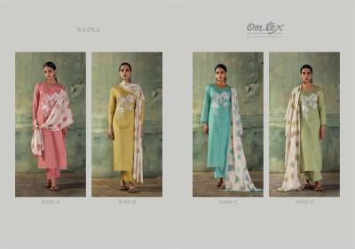 Omtex saina Wholesale designer dress materials Kolkata