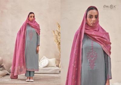 Omtex zarokha indore Catalogue dress materials in Kolkata
