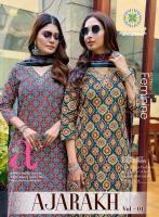 Passion tree ajarakh vol-1 Wholesale kurtis for boutique in Mumbai