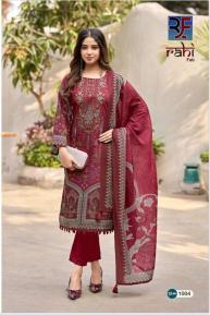 Rahi fab red orchid vol-1 Dress material wholesalers in Mumbai