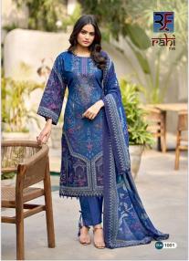 Rahi fab red orchid vol-1 Dress material wholesalers in Mumbai