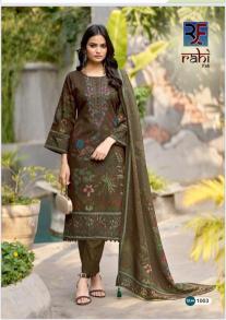 Rahi fab red orchid vol-1 Dress material wholesalers in Mumbai