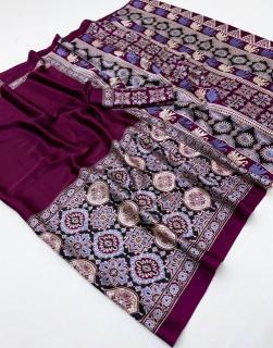 Rajtex pure ajrakh-034 Latest saree collections in Hyderabad