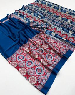 Rajtex pure ajrakh-034 Latest saree collections in Hyderabad