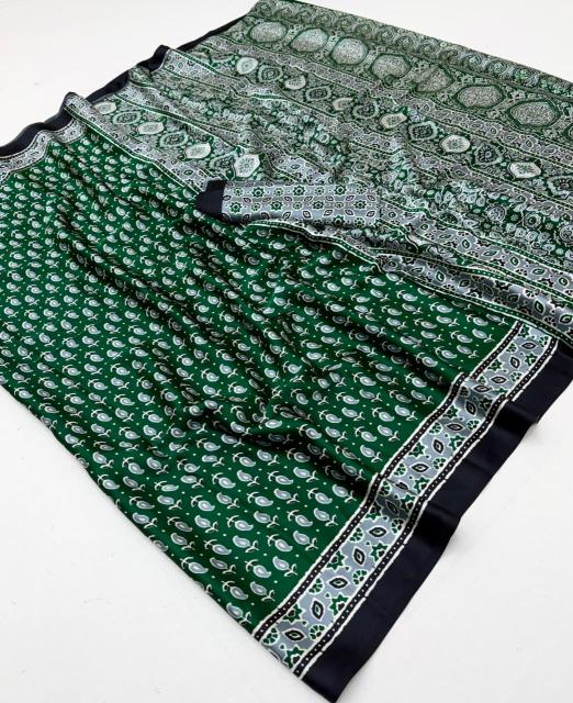 Rajtex Pure Ajrakh 037 Surat saree suppliers