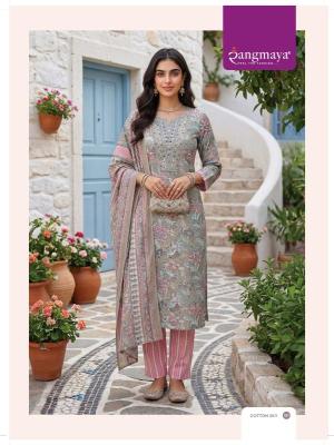 Rangmaya cotton sky Kurtis at wholesale prices