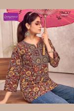 Rangmaya finoly short top Kurti suppliers in Pune