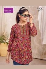 Rangmaya finoly short top Kurti suppliers in Pune