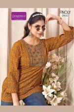 Rangmaya finoly short top Kurti suppliers in Pune
