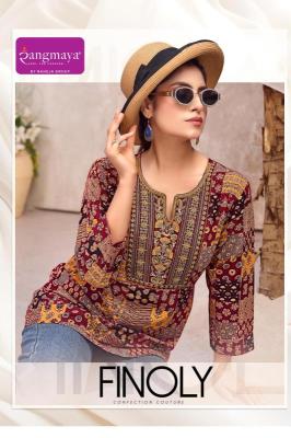 Rangmaya finoly short top Kurti suppliers in Pune