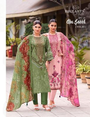 Riaz arts abu saeed vol-2  Dress material suppliers in India