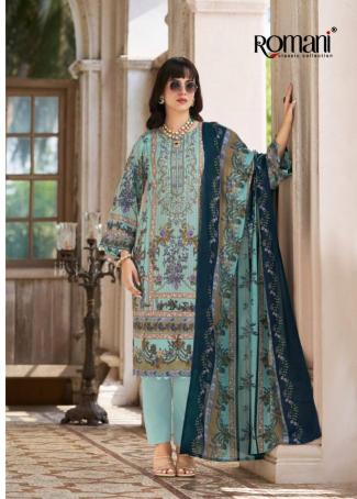Romani aarzu vol-33 Designer dress material wholesale