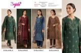 Sajida 1178-A-B-C-D gingers Bulk dress materials distributor in Hyderabad