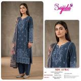Sajida 1178-A-B-C-D gingers Bulk dress materials distributor in Hyderabad