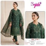 Sajida 1178-A-B-C-D gingers Bulk dress materials distributor in Hyderabad
