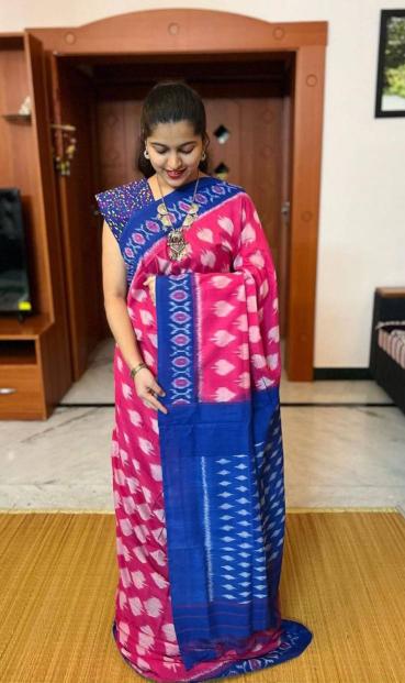 Sckr Ikkat A Surat sarees wholesale