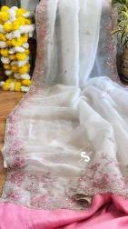 Shorya organza Wholesale saree shops in Hyderabad