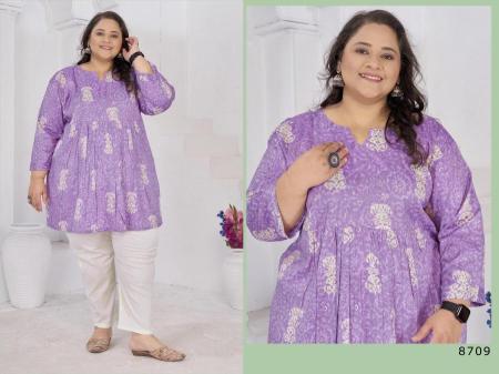 Shree salasar big size subh vol-3 Kurti suppliers in Hyderabad