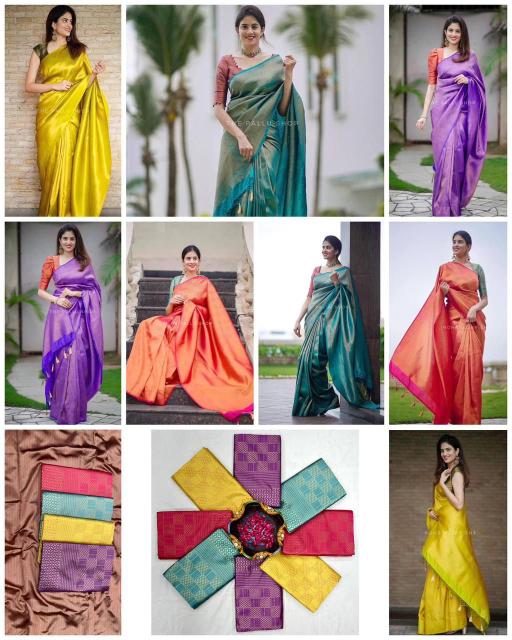 Soft Silk 4099 Indian sarees wholesale