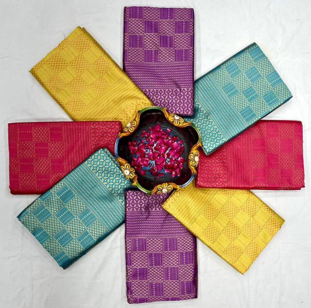 Soft Silk 4099 Indian sarees wholesale