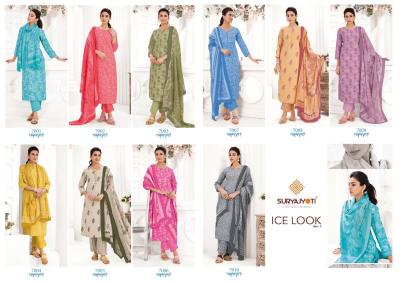 Suryajyoti icelook vol-7 Bulk kurti shopping in Mumbai
