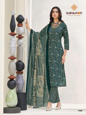 Suryajyoti zion cotton vol-21 Wholesale market for dress materials in Surat