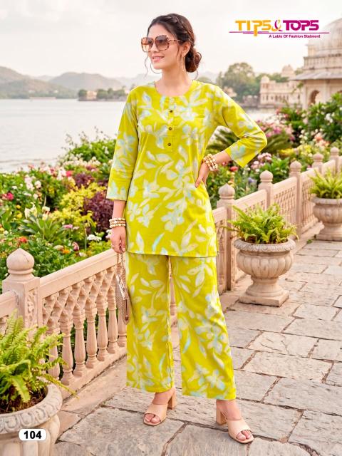 Tips And Tops Cotton Designer kurtis in surat