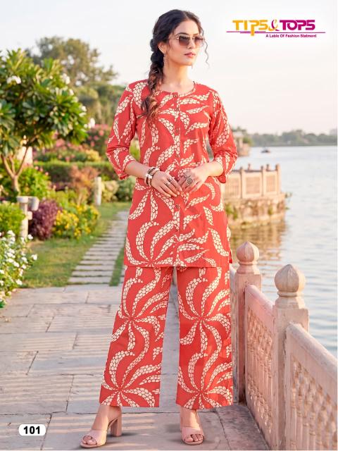 Tips And Tops Cotton Designer kurtis in surat