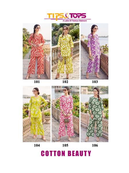 Tips And Tops Cotton Designer kurtis in surat