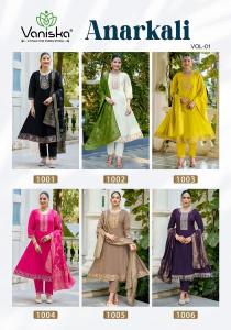Vaniska anarkali vol 1 Kurti manufacturer in Delhi