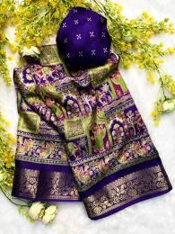 Vastrangan ajrakh Indian sarees wholesale