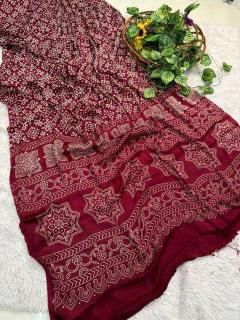 Vastrangan ajrakh Wholesale sarees in Hyderabad