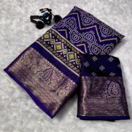 Vastrangan foil print Wholesale saree shops in Surat