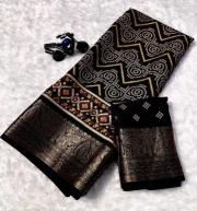 Vastrangan foil print Wholesale saree shops in Surat
