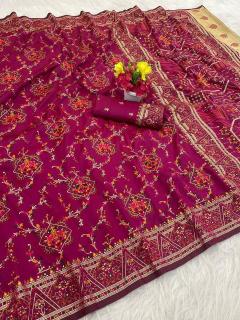 Vastrangan rajwadi pashmina Saree manufacturers in Hyderabad