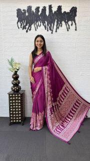 Vastrangan semi gajji silk Saree wholesalers in Vadodara