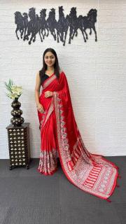 Vastrangan semi gajji silk Saree wholesalers in Vadodara