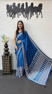 Vastrangan semi gajji silk Saree wholesalers in Vadodara